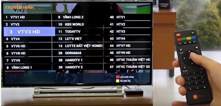 Xem VTV là chức năng không thể thiếu của Smart TV Box tốt