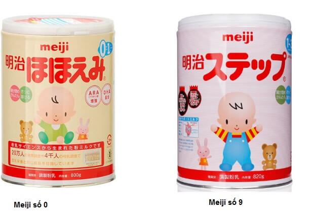 Các sản phẩm sữa Meiji