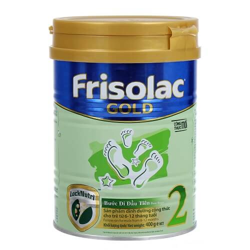 Sữa Frisolac Gold 2 cho trẻ 6 - 12 tháng