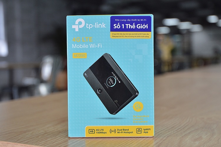 TP-Link M7350 là một trong những bộ phát wifi 4g tốt nhất hiện nay