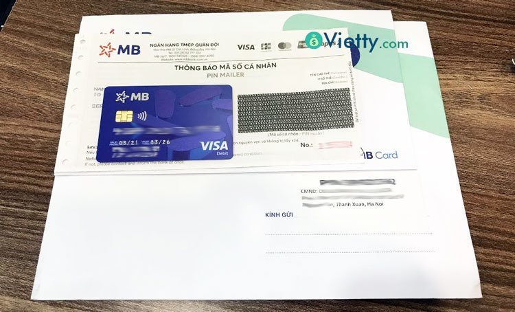 Đăng ký mở thẻ ATM online, MBBank gửi thẻ về tận nhà