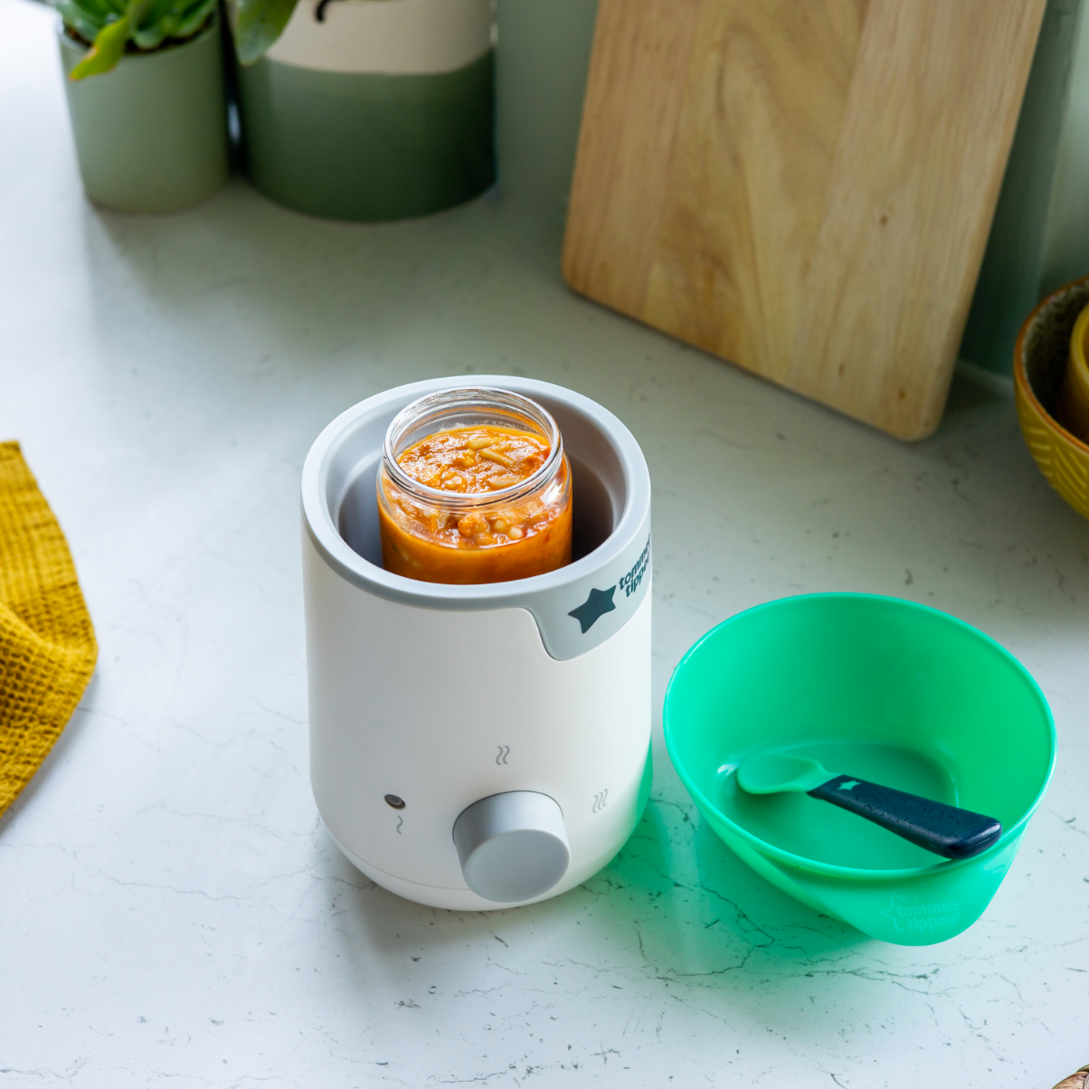 Máy hâm sữa, thức ăn Easi-warm hoạt động cực kỳ hiệu quả
